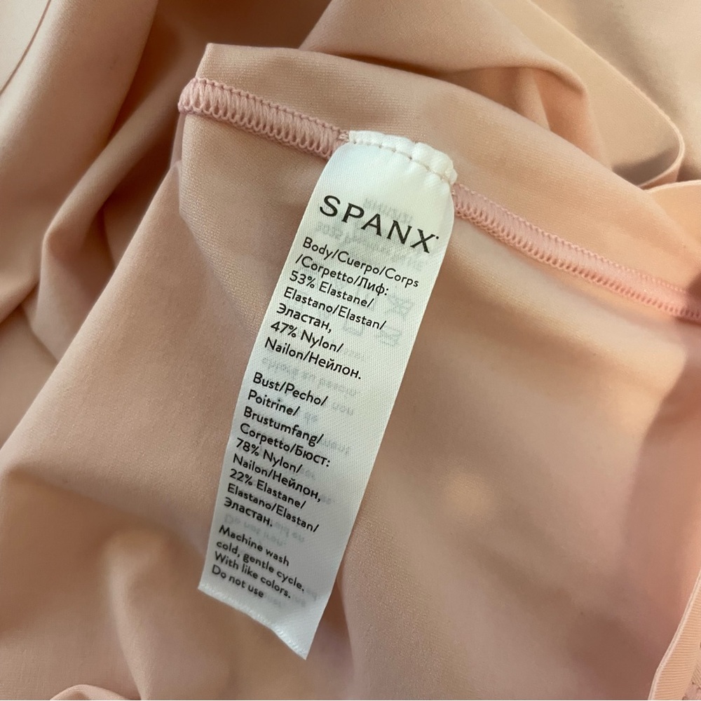 SPANX Smooth Tank Pink Size 2X NWT - Picture 7 of 7